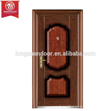 Front Steel Fire Door, Design popular de 2 painéis